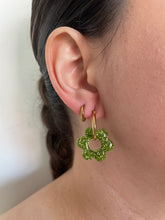 Load image into Gallery viewer, The Margarita hoops (glitter version)